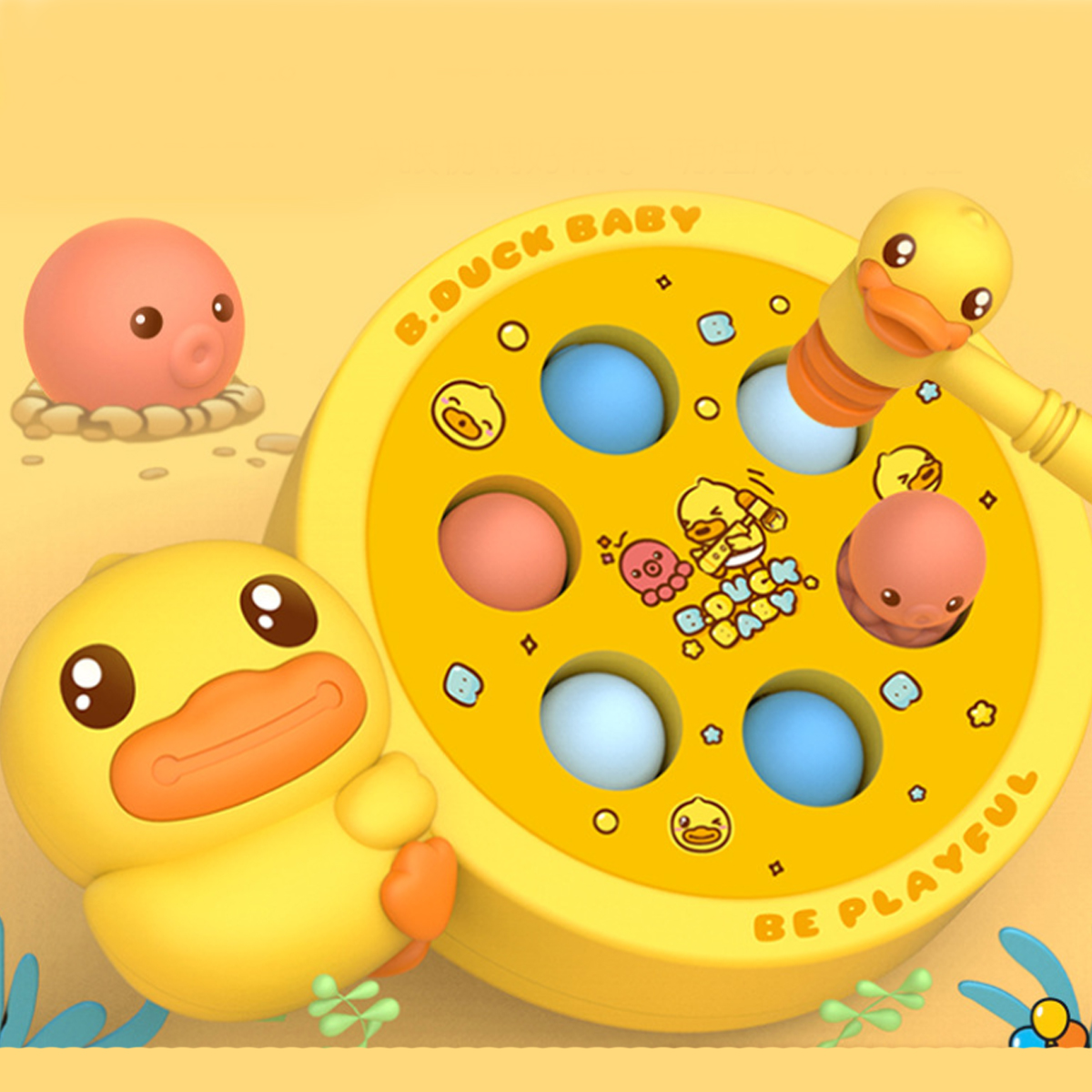 Juego De Destreza Golpe De Martillo Para Niños B. Duck.