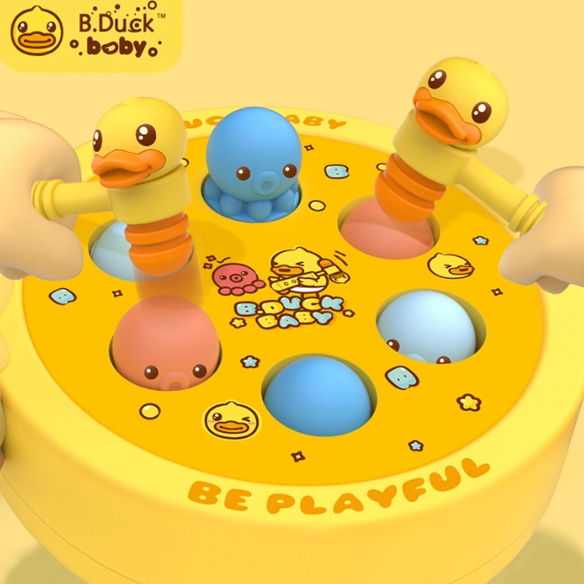 Juego De Destreza Golpe De Martillo Para Niños B. Duck.