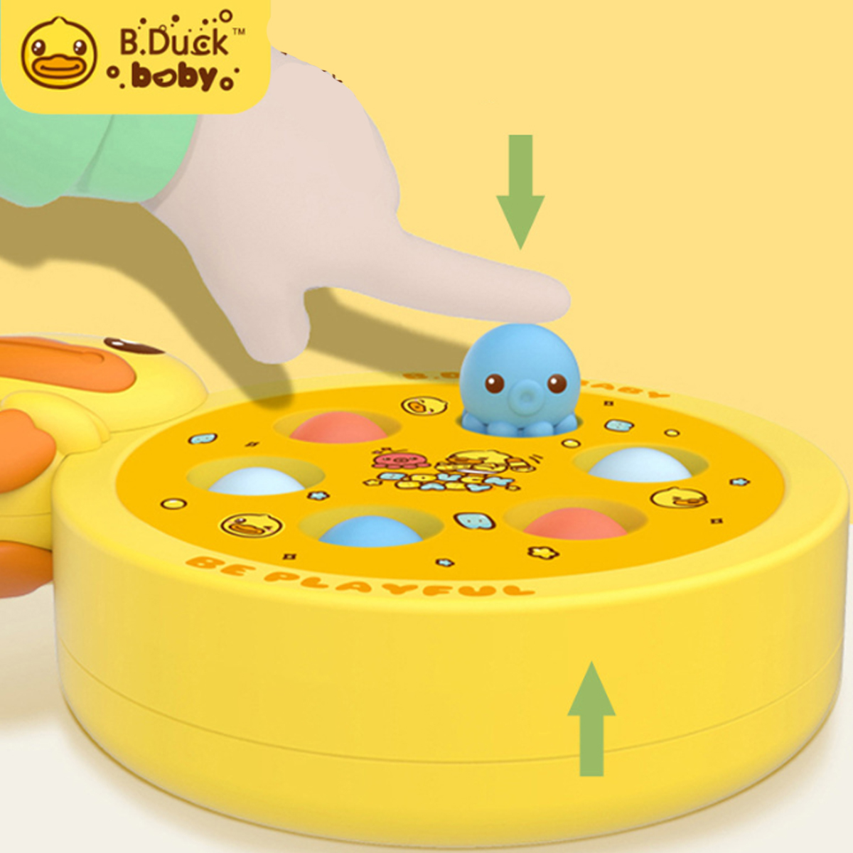 Juego De Destreza Golpe De Martillo Para Niños B. Duck.