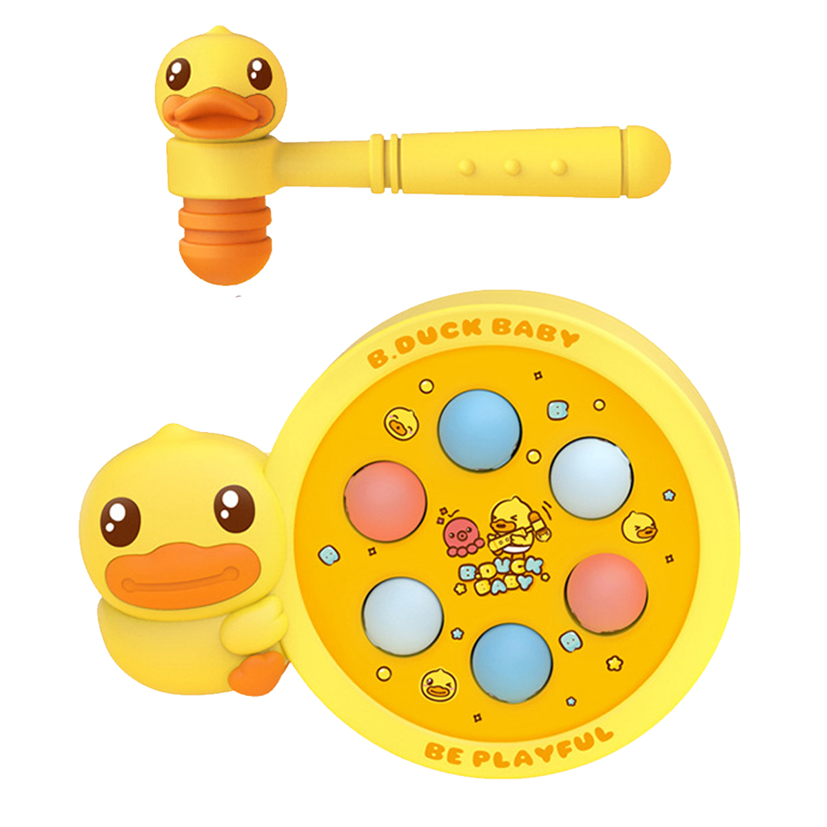 Juego De Destreza Golpe De Martillo Para Niños B. Duck.