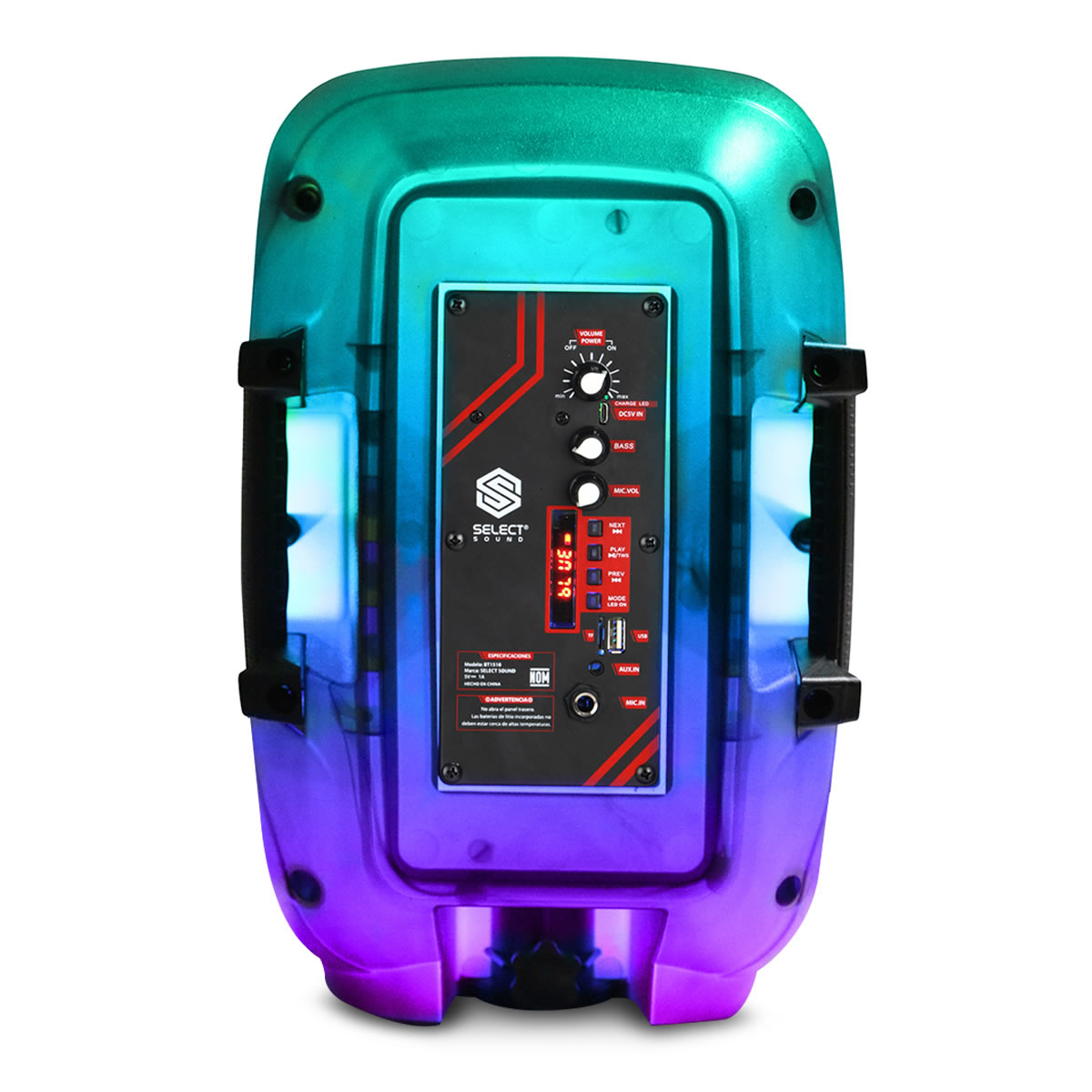 Bafle de 8 Pulgadas Con Micrófono Select Sound BT1609 SMAC