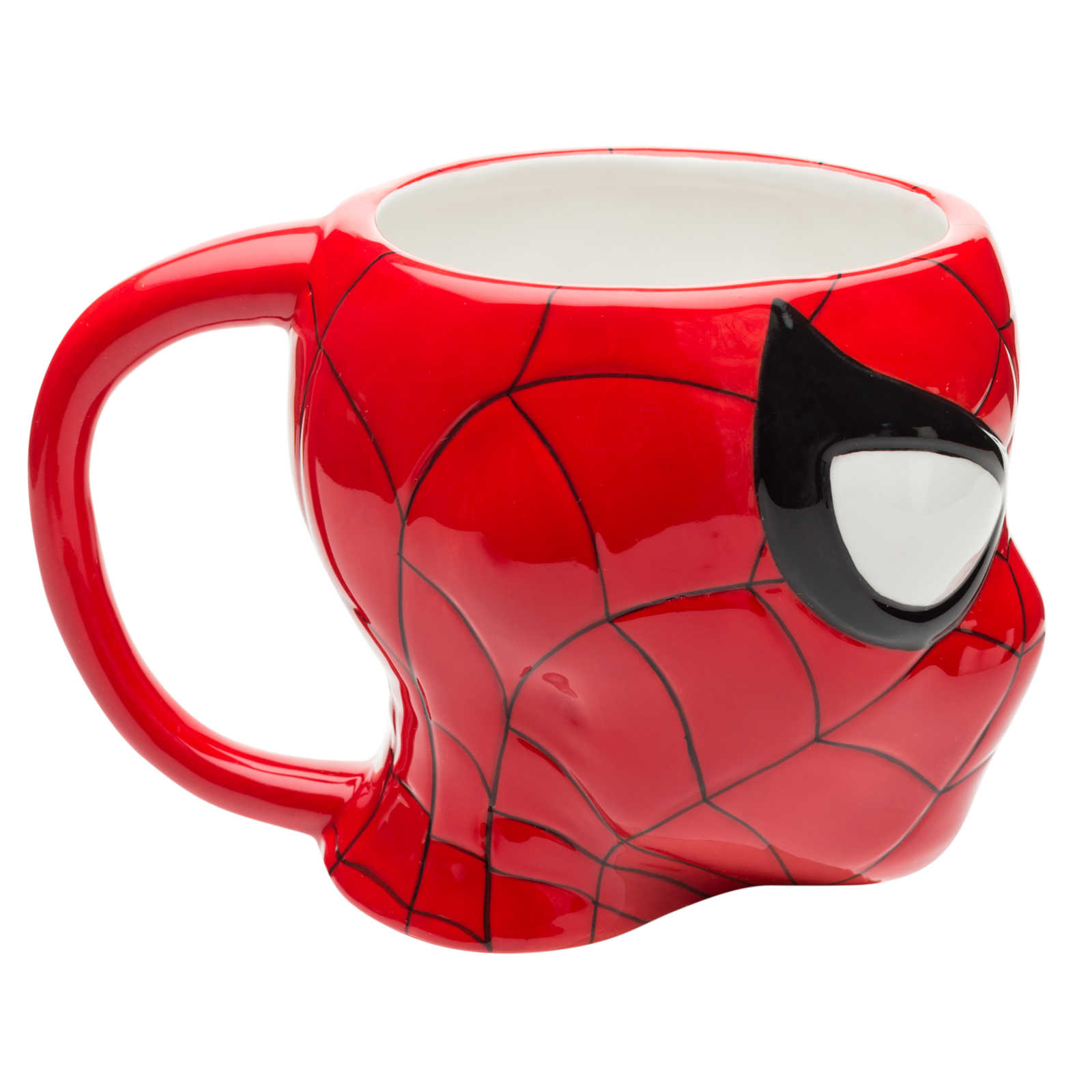 Fun Kids 1778-28/3013E Juego Set Taza con Maceta Cerámica 3D Disney Marvel Hombre araña/Spiderman 445ml
