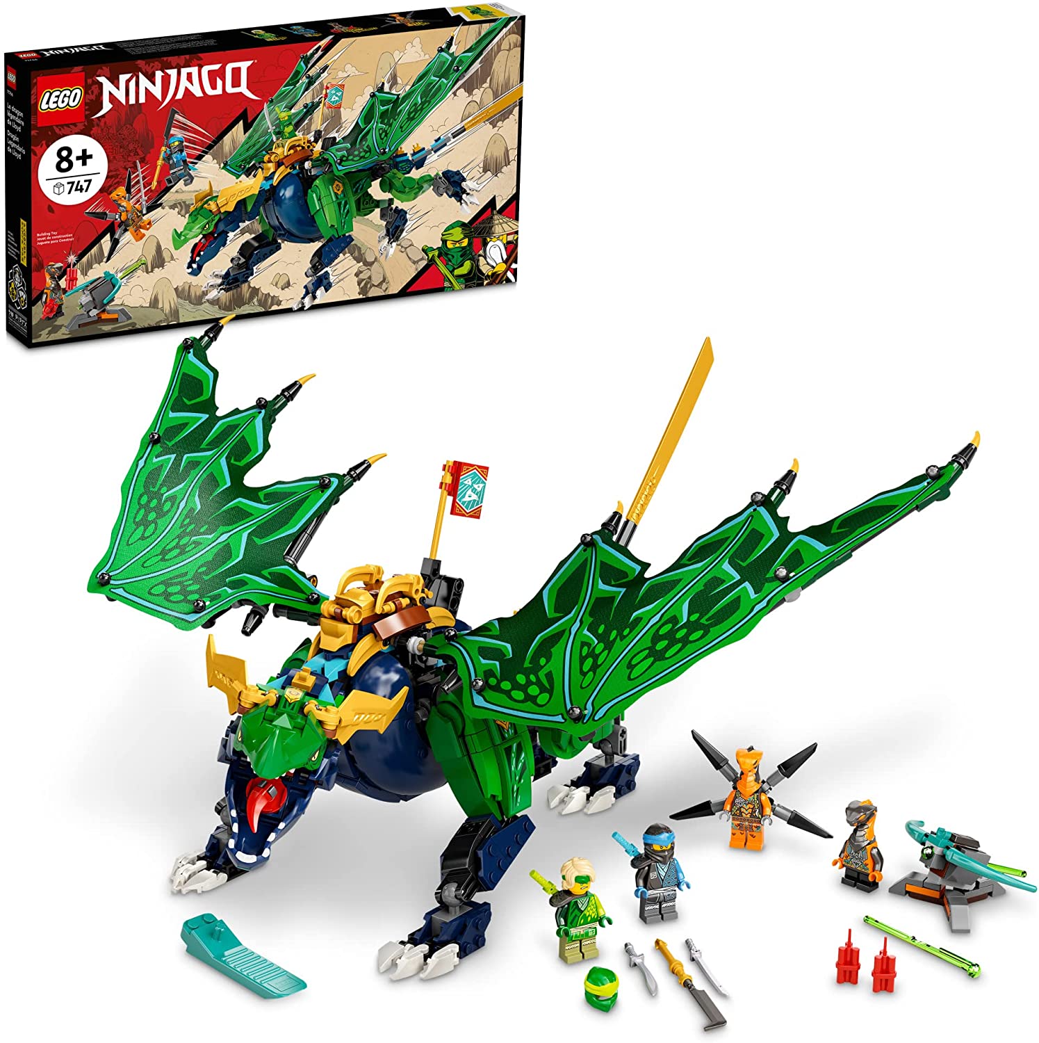 Lego Ninjago 71766 Dragón Legendario De Lloyd
