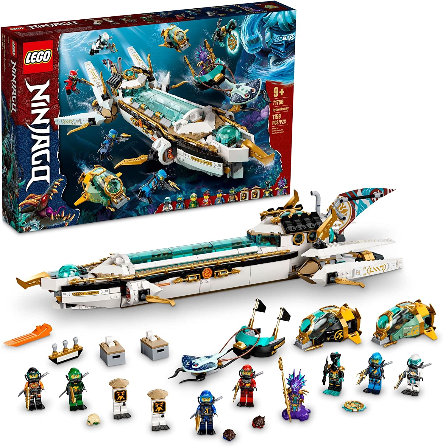 Lego Ninjago 71756 Navío Hidro