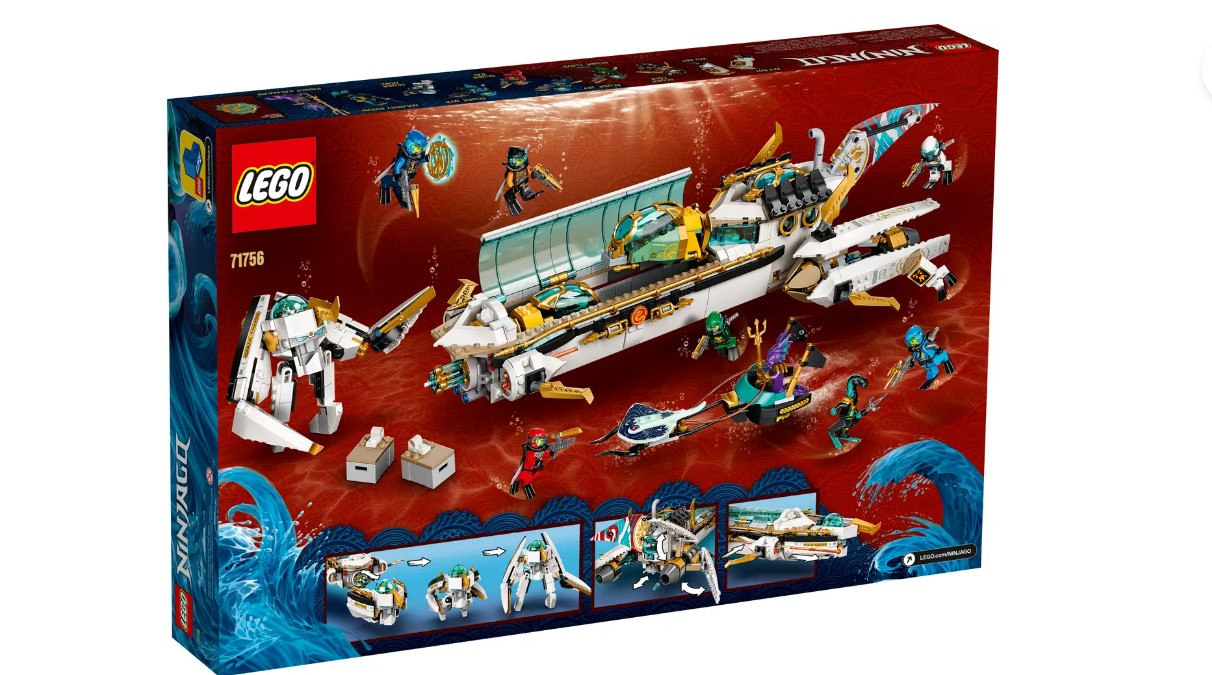 Lego Ninjago 71756 Navío Hidro