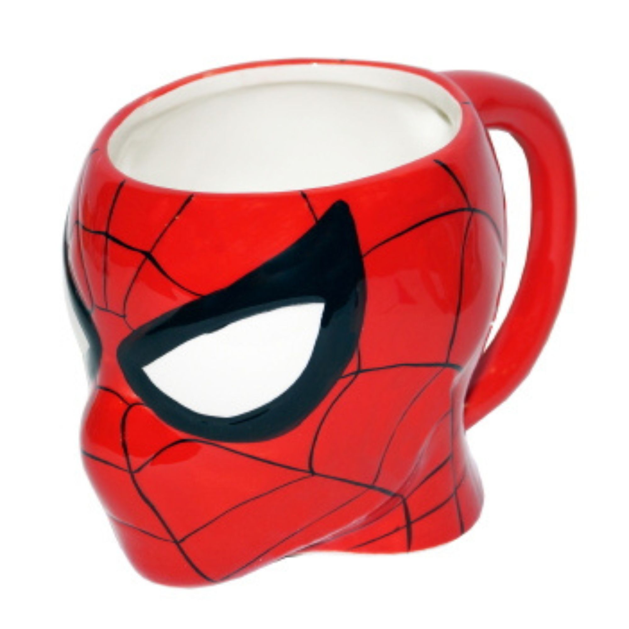 Fun Kids 1778-28/3013E Juego Set Taza con Maceta Cerámica 3D Disney Marvel Hombre araña/Spiderman 445ml