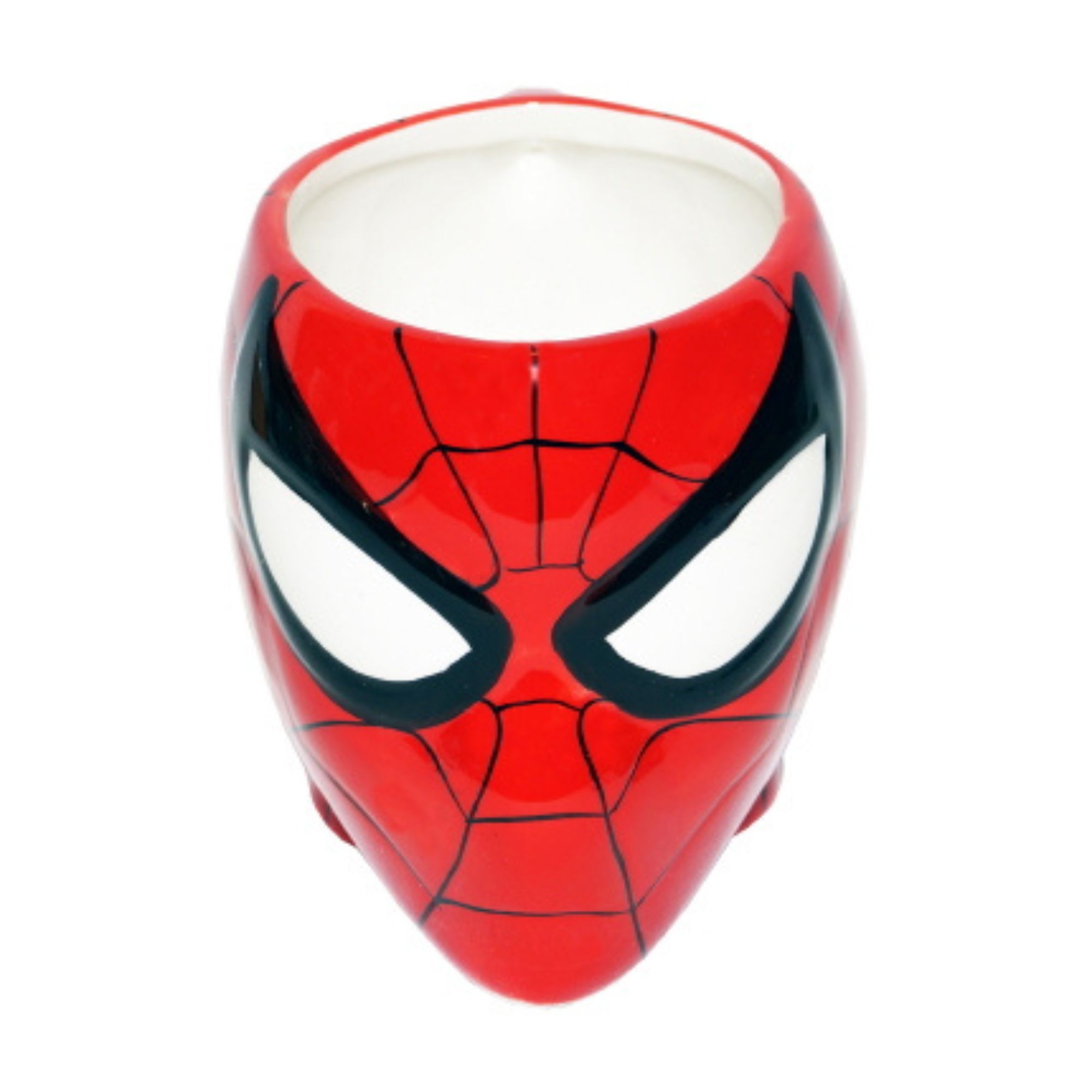 Fun Kids 1778-28/3013E Juego Set Taza con Maceta Cerámica 3D Disney Marvel Hombre araña/Spiderman 445ml