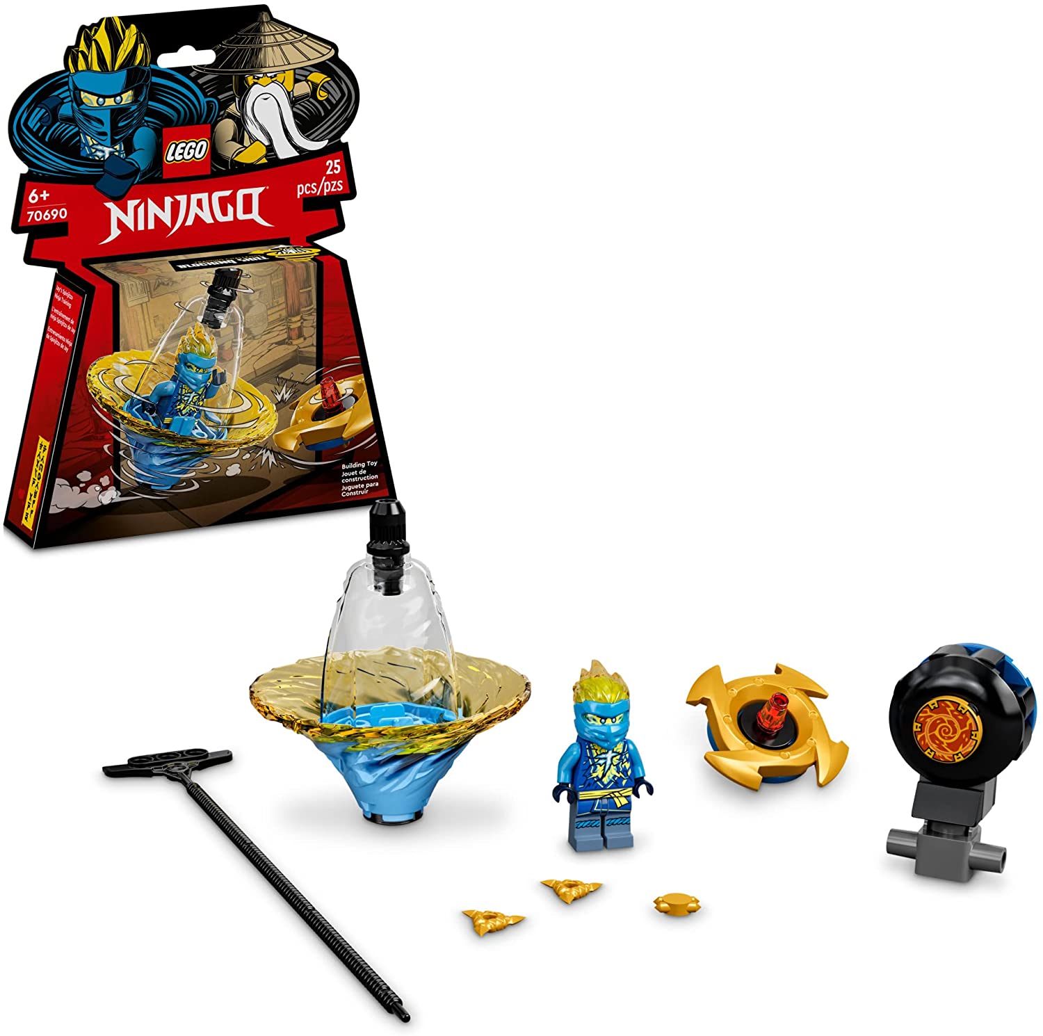 Lego Ninjago 70690 Entrenamiento Ninja De Spinjitzu De Jay