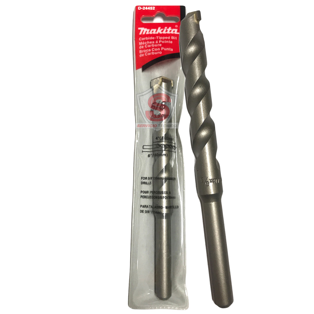 Broca Concreto 5/8 X 6 Makita D-24452 Original