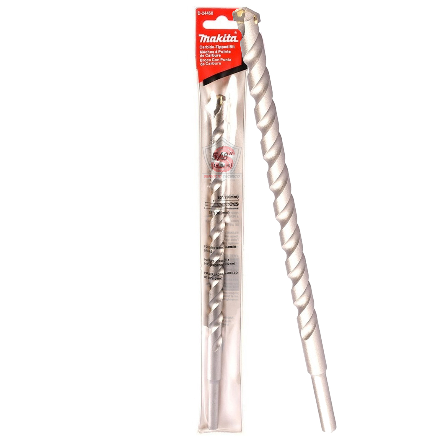 Broca Concreto 5/8 X 12 Makita D-24468 Original