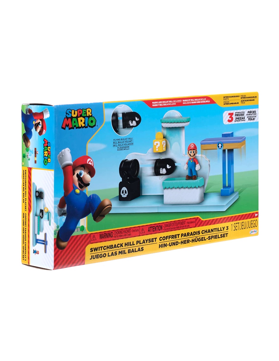 Playset Juego De Las Mil Balas Super Mario Jakks Pacific 