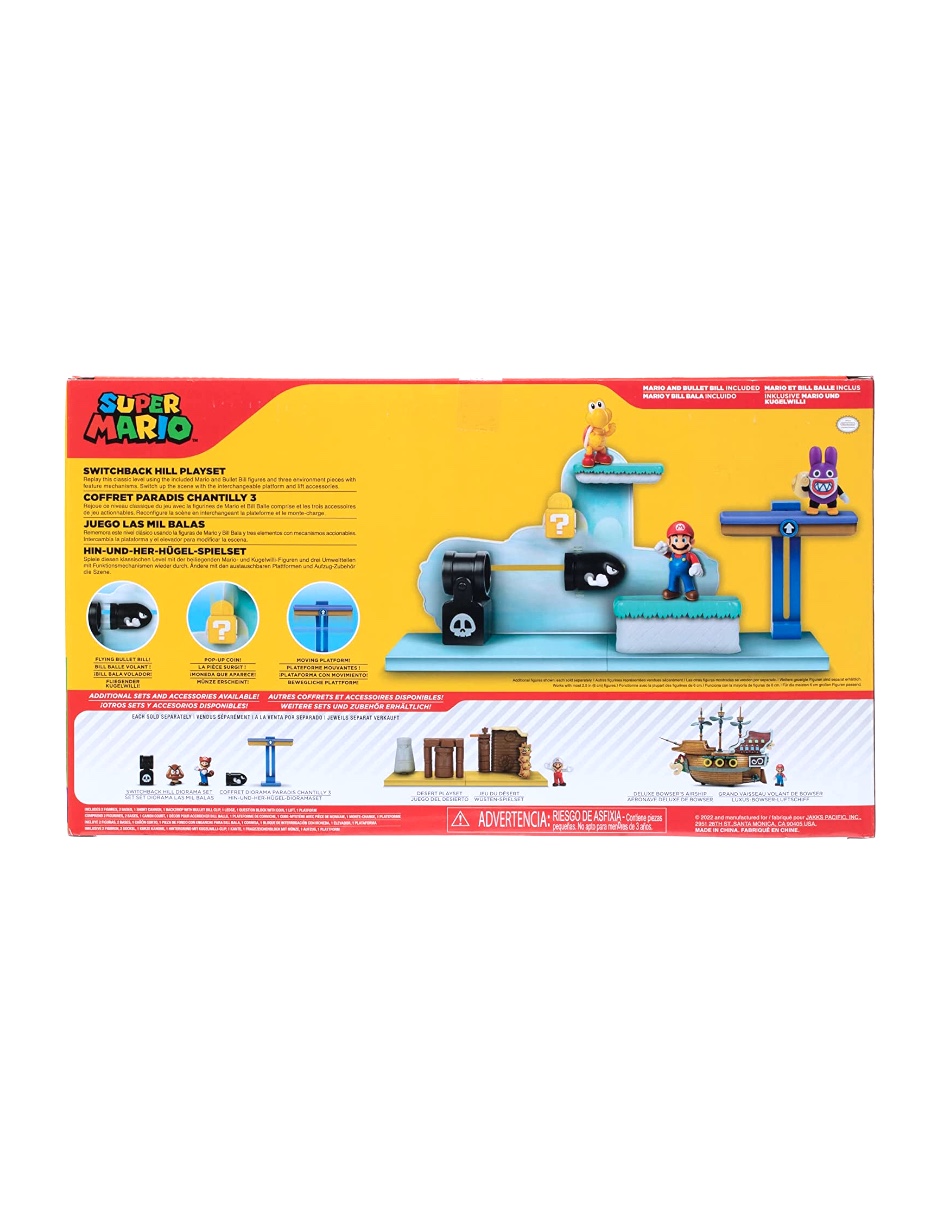 Playset Juego De Las Mil Balas Super Mario Jakks Pacific 