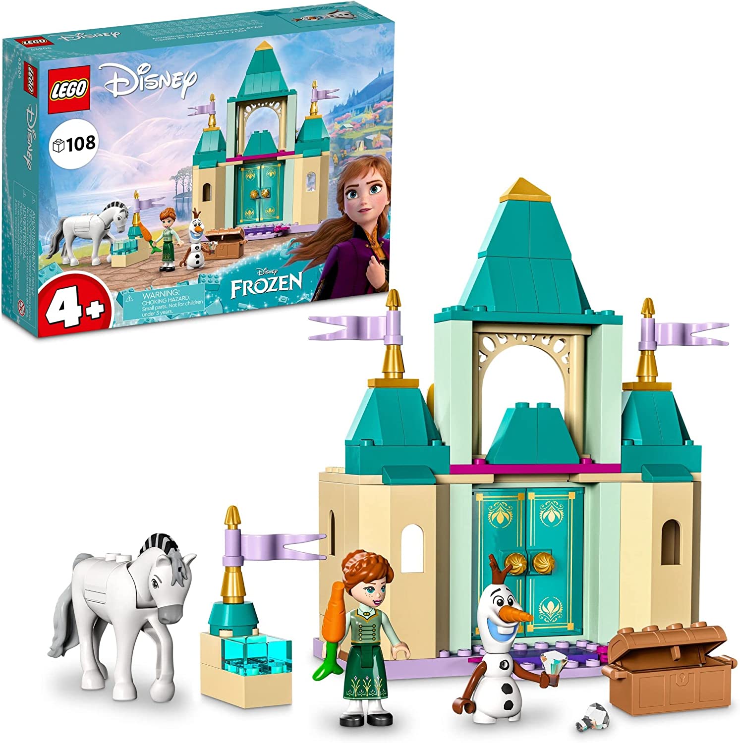 Lego Disney Frozen 43204 Castillo De Juegos De Anna Y Olaf