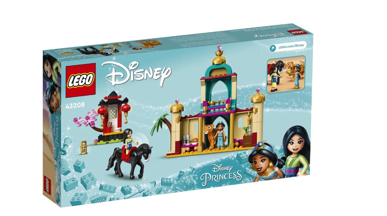 Lego Disney 43208 Aventura De Jasmine Y Mulán