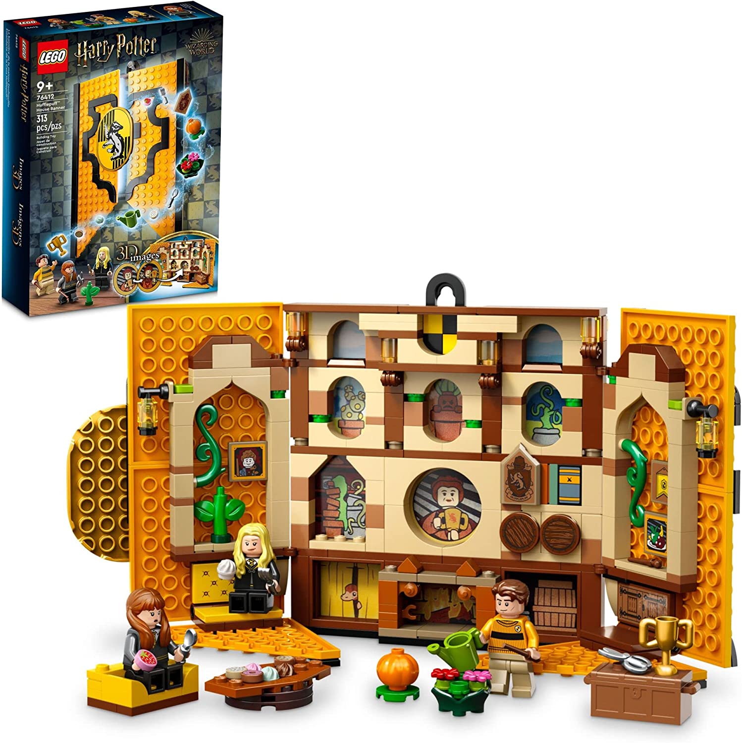Lego Harry Potter Estandarte de la Casa Hufflepuff 76412