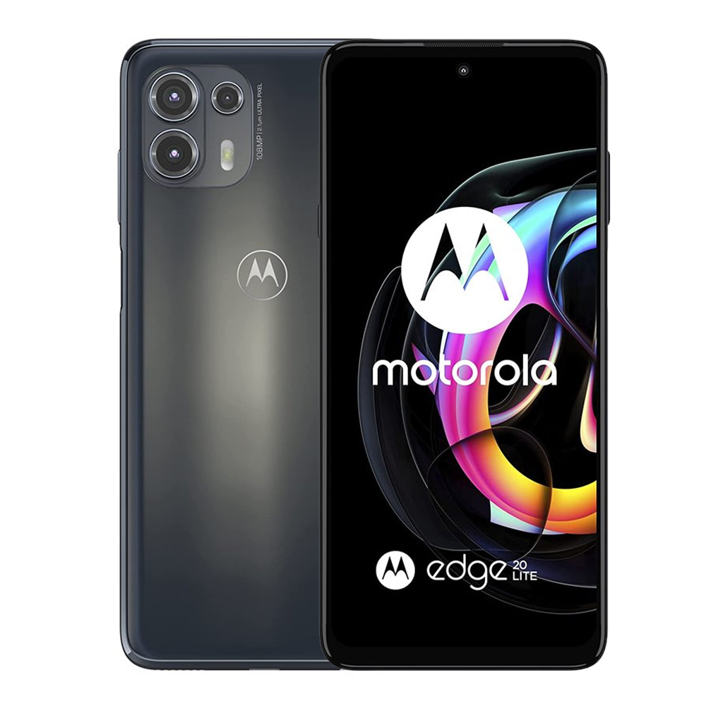 Celular Motorola Moto Edge 20 Lite 5G 8GB 128GB Gris Desbloqueado XT2139-1