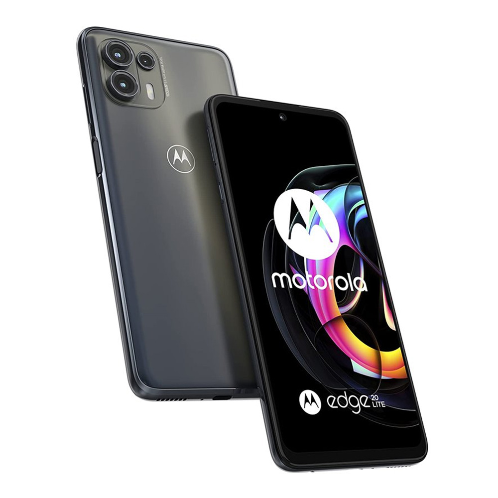 Celular Motorola Moto Edge 20 Lite 5G 8GB 128GB Gris Desbloqueado XT2139-1