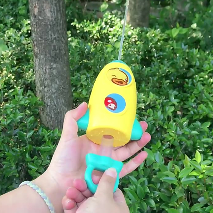 Cohete Lanza Agua Bomba De Aire Juguete B. Duck