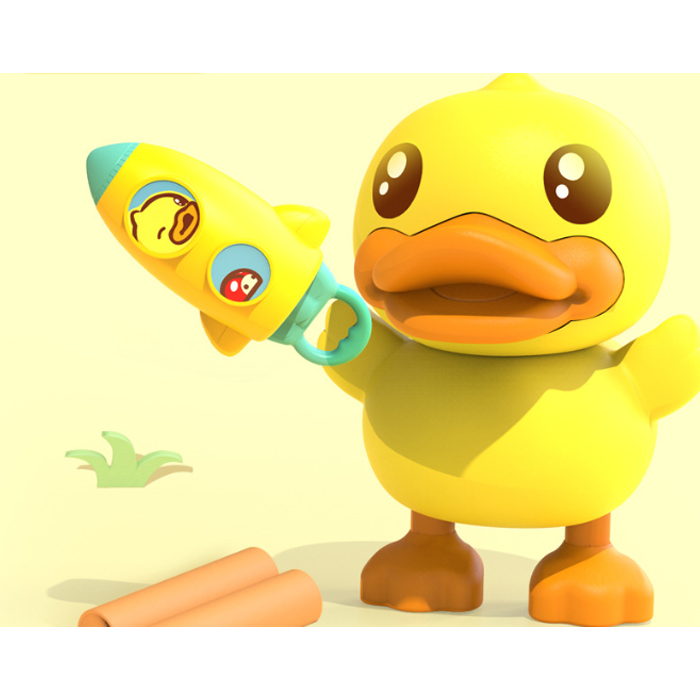 Cohete Lanza Agua Bomba De Aire Juguete B. Duck