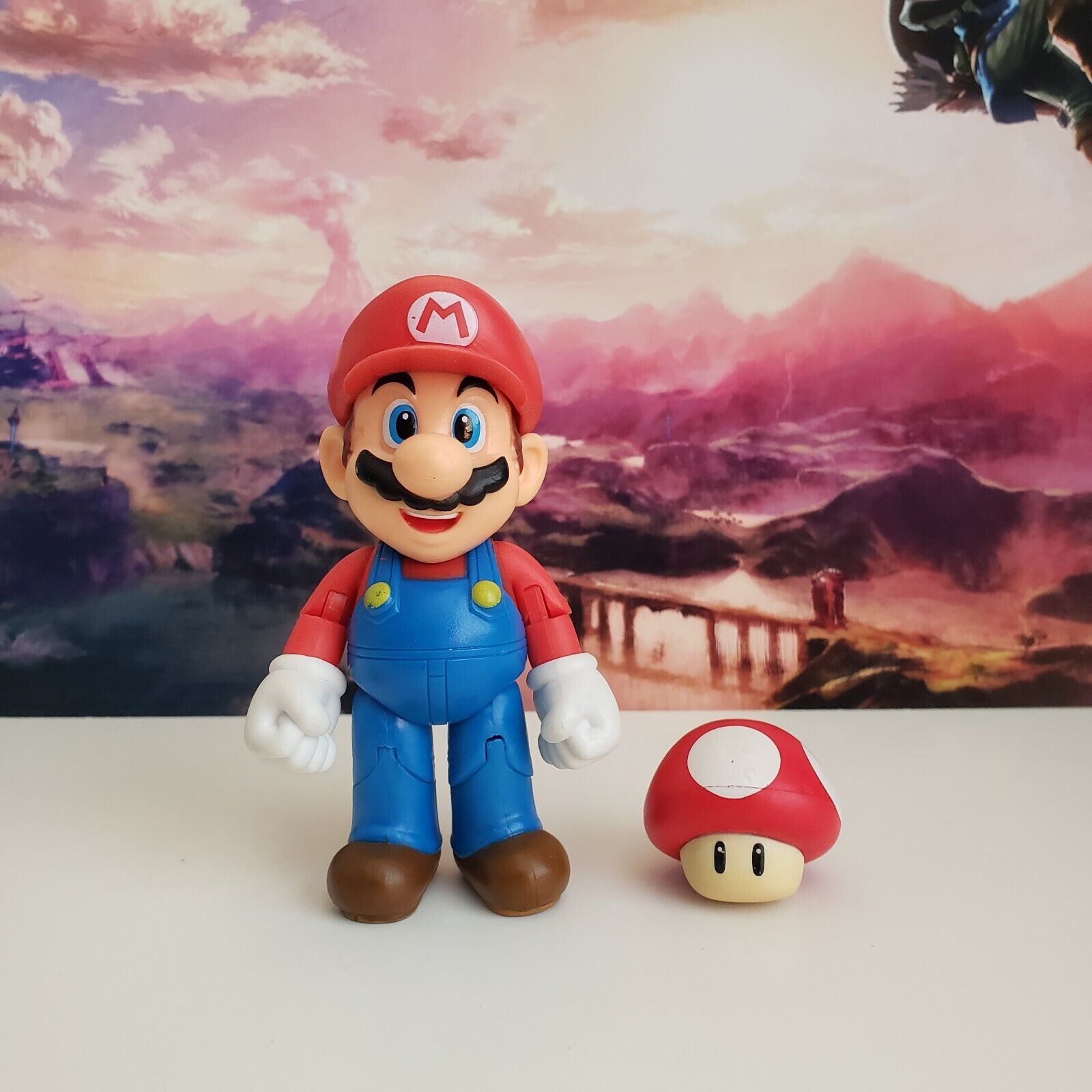 Figura Coleccionable Articulada Con 1 Accesorio Super Mario 1