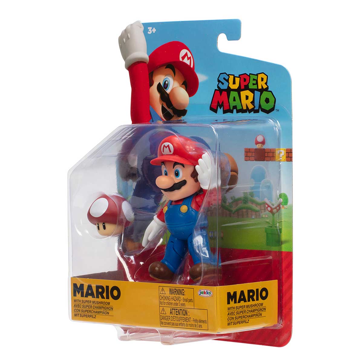 Figura Coleccionable Articulada Con 1 Accesorio Super Mario 1