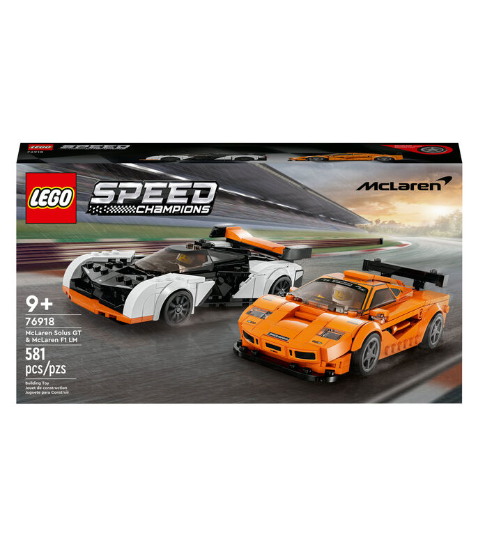 Lego Speed Champions McLaren Solus GT y McLaren F1