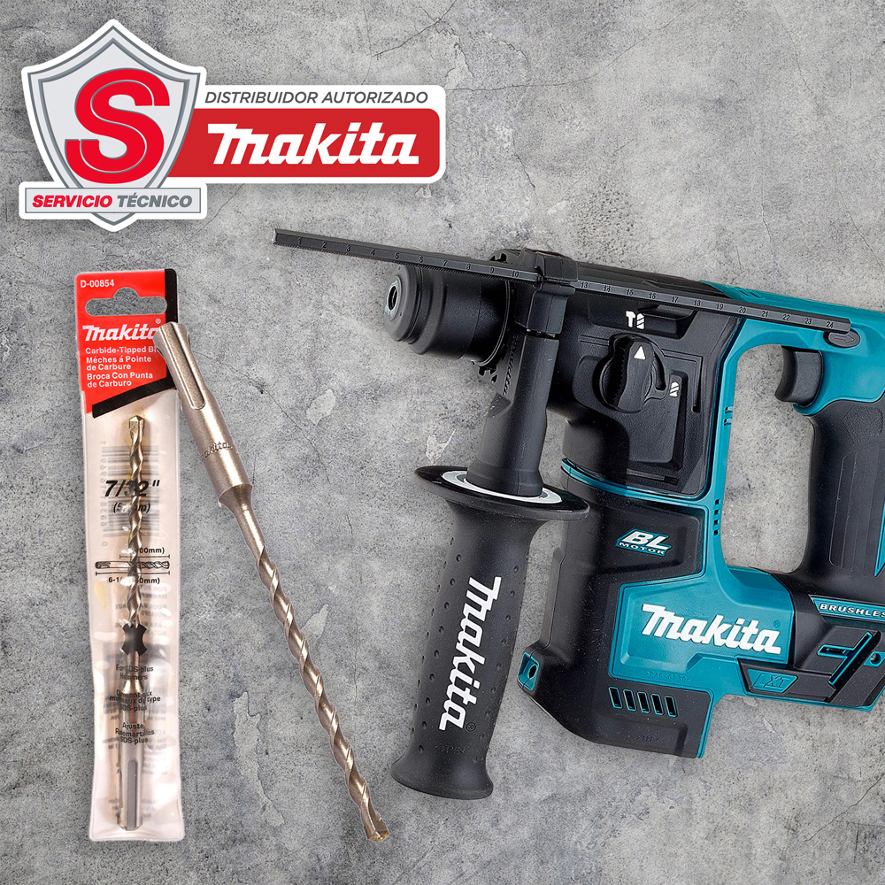 Broca Concreto Sds-plus 7/32 X 6-1/4 Makita D-00854 Original