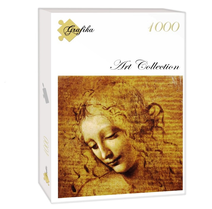 Rompecabezas The Face of Giovane Fanciulla Da Vinci Grafika