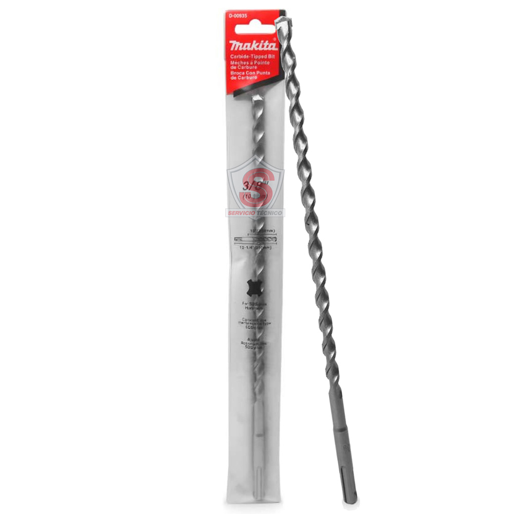 Broca Concreto Sds-plus 3/8 X 12-1/4 Makita D-00935 Original