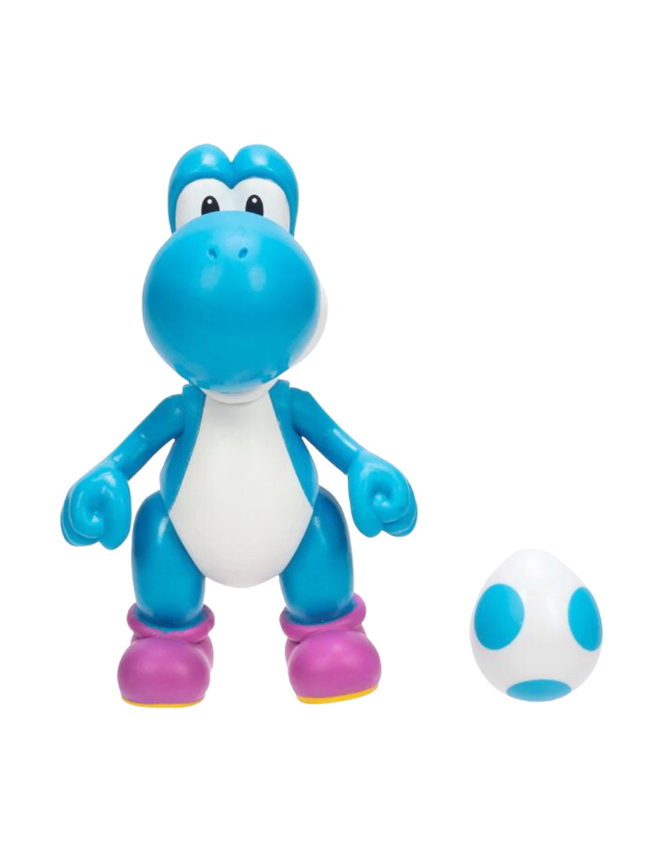 Figura Coleccionable de Pelicula Mario Articulada Con 1 Accesorio Yoshi