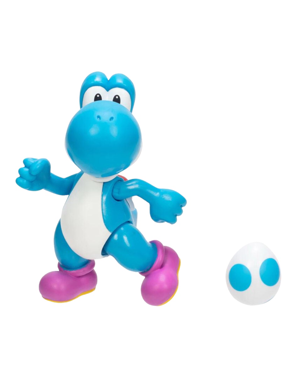Figura Coleccionable de Pelicula Mario Articulada Con 1 Accesorio Yoshi