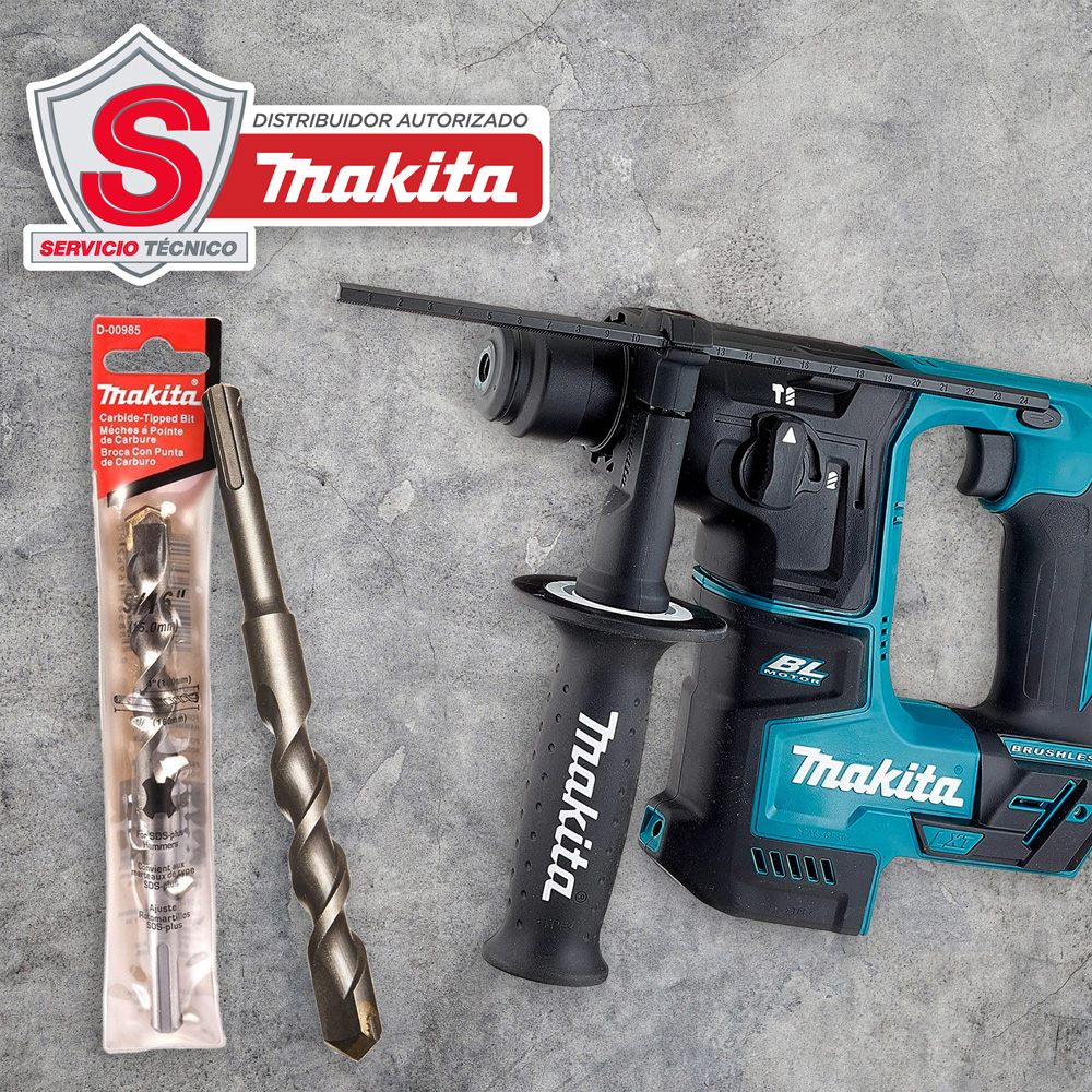 Broca Concreto Sds-plus 9/16 X 6-1/2 Makita D-00985 Original