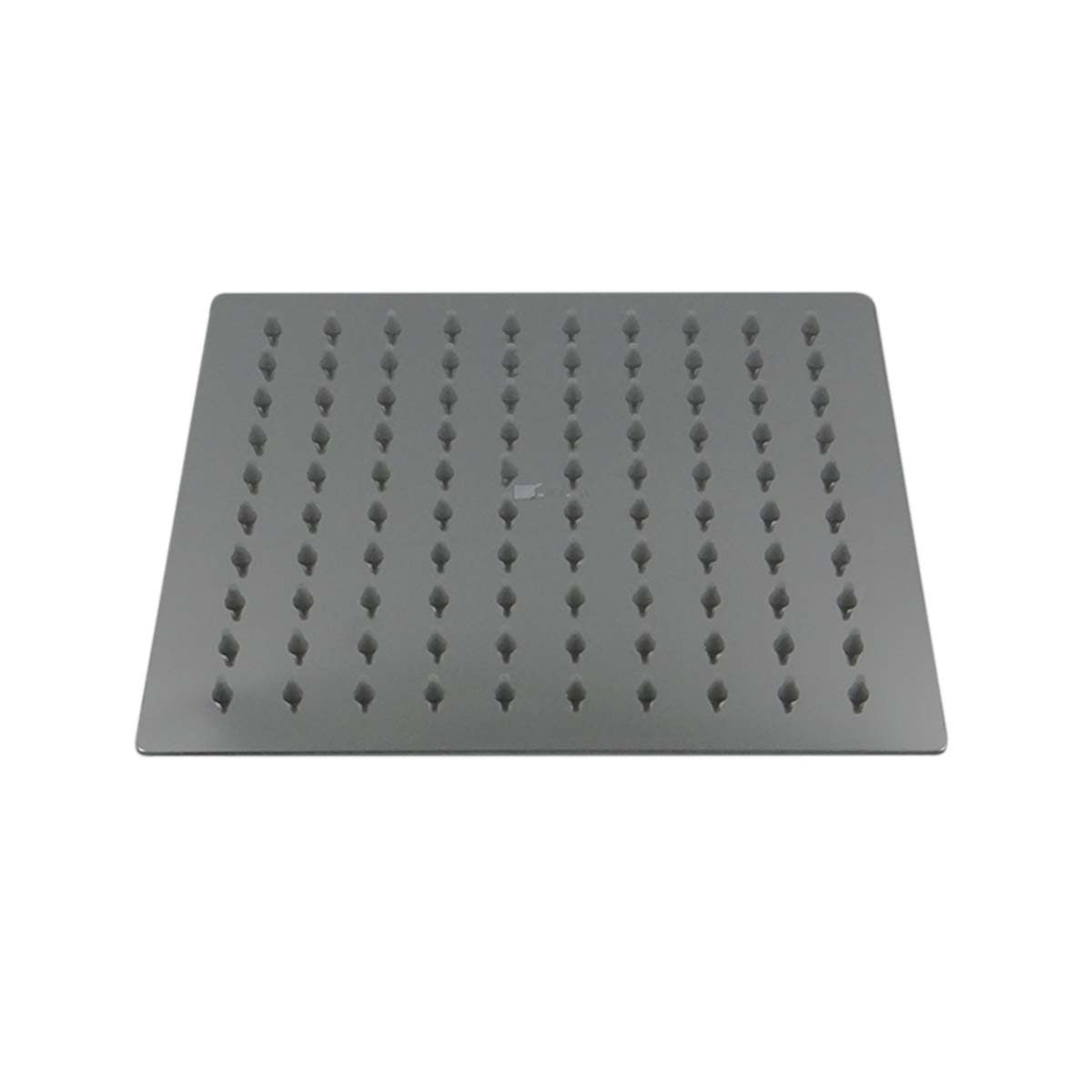 Regadera Cuadrada De Acero Inoxidable, Medida 20x20 Cm, Resiste Alta Presión O Hidroneumático, Marca