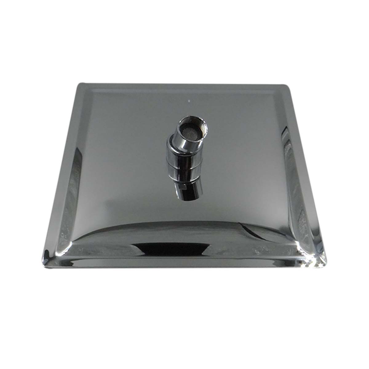 Regadera Cuadrada De Acero Inoxidable, Medida 20x20 Cm, Resiste Alta Presión O Hidroneumático, Marca