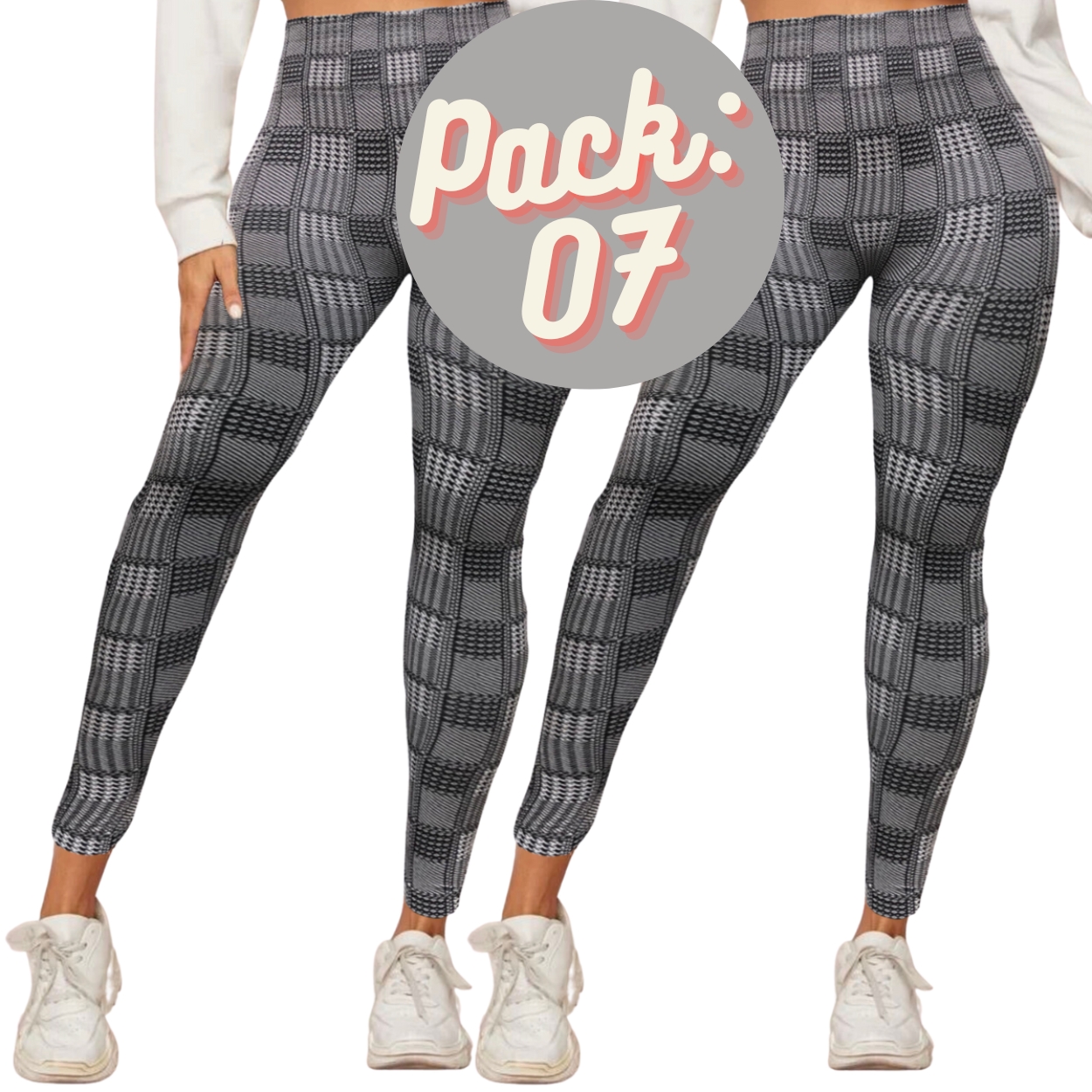 Pack 2 Mallas Leggins Térmica Leggins Mujer Gym Casual Mayones