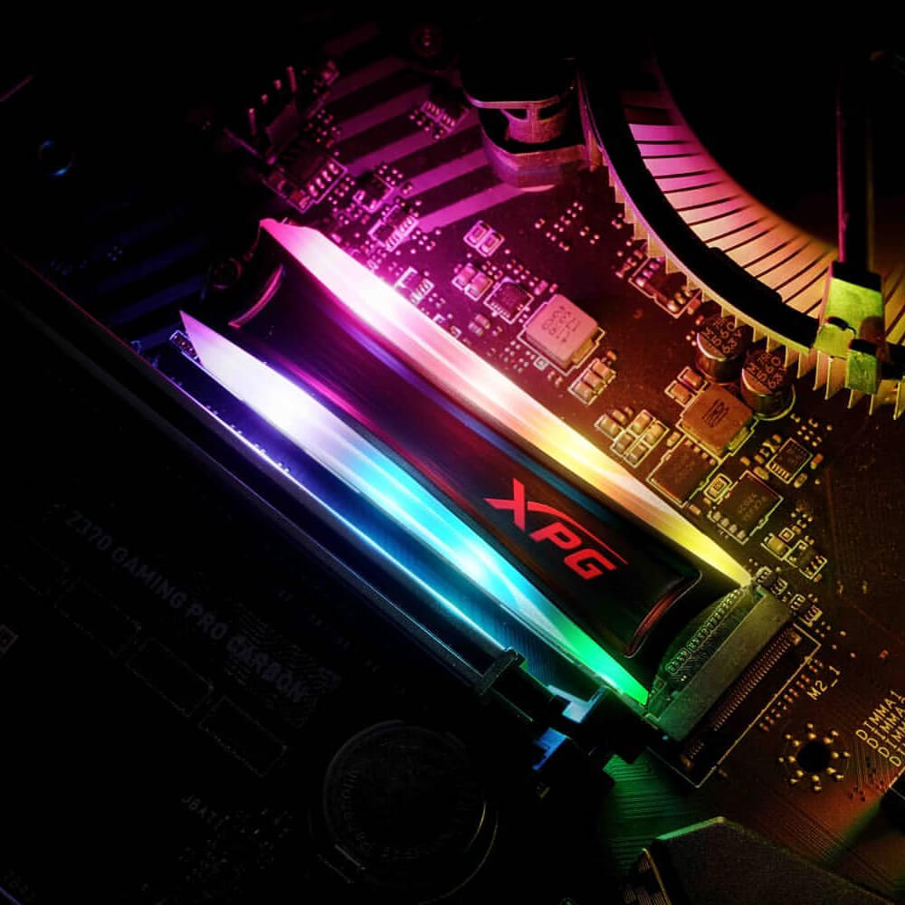 ESTADO SOLIDO XPG SPECTRIX S40G 1TB RGB M.2 AS40G-1TT-C