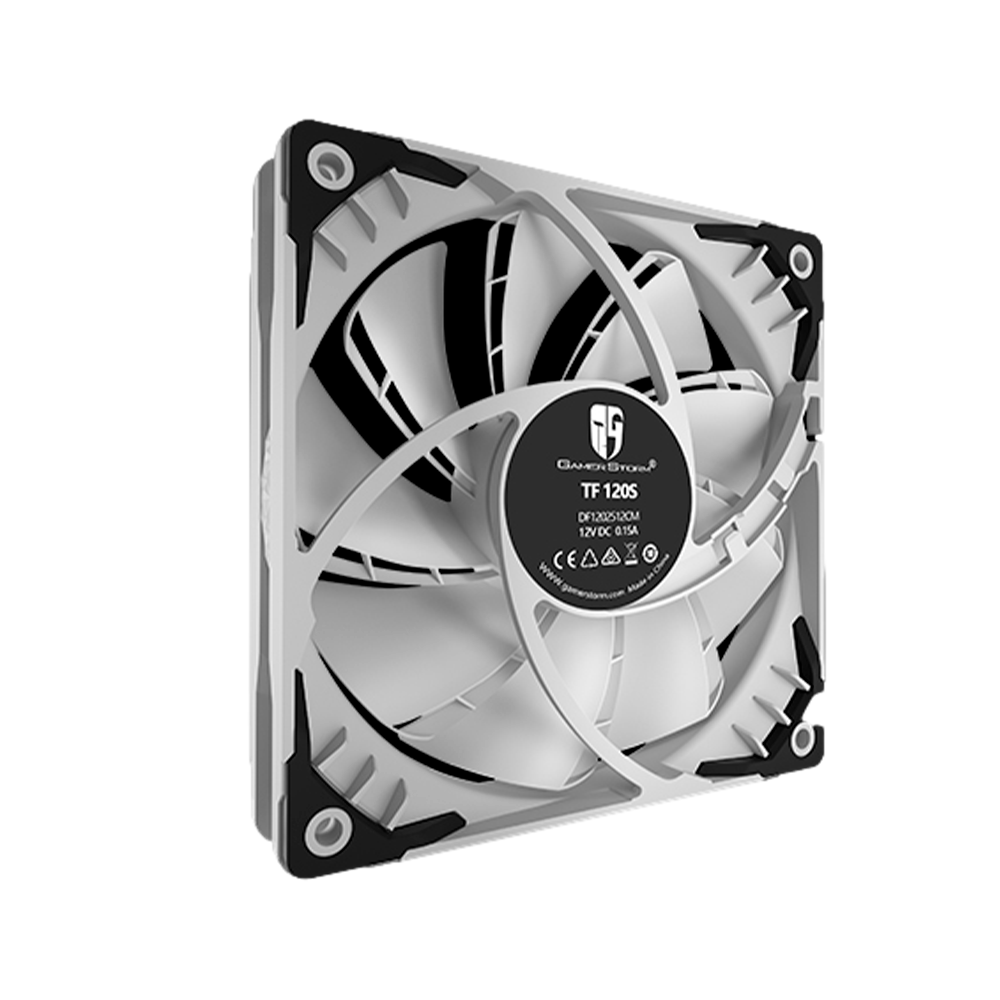 VENTILADOR DEEPCOOL TF120S BLANCO DP-GS-H12FDB-TF120S-WH