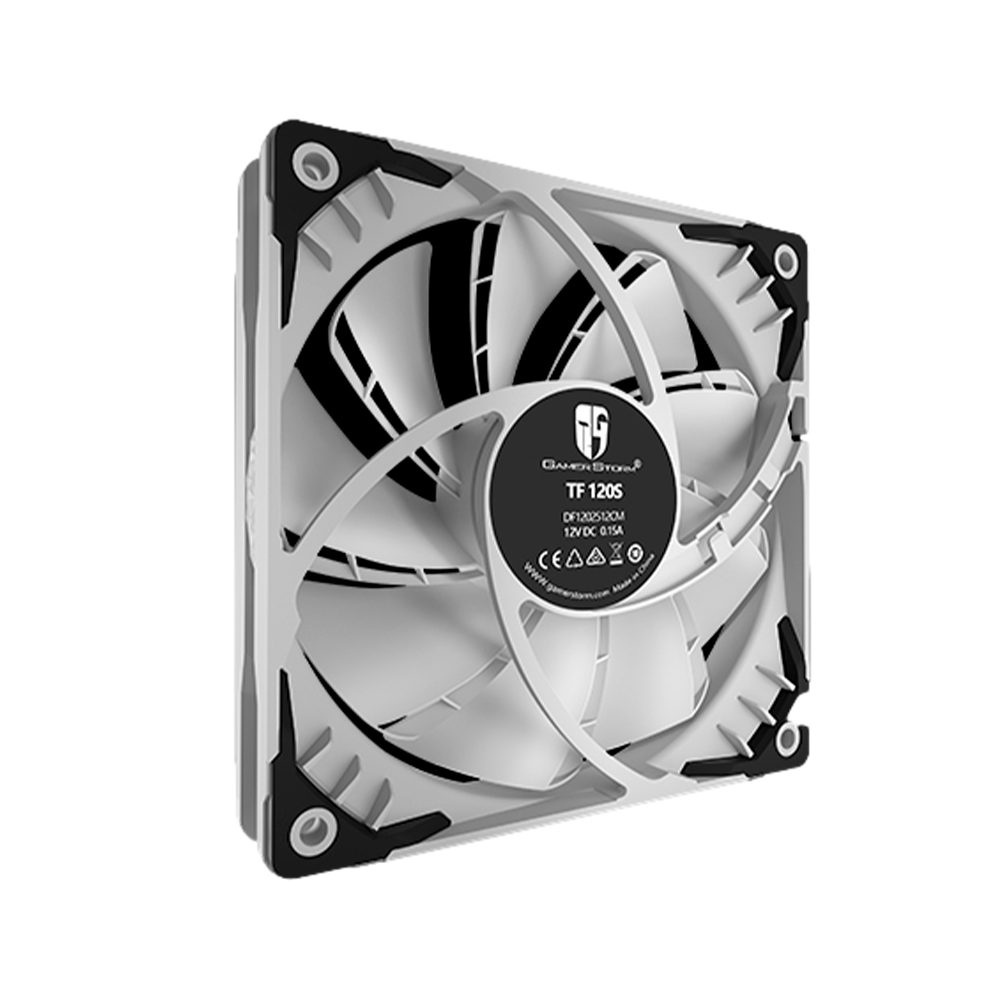 VENTILADOR DEEPCOOL TF120S BLANCO DP-GS-H12FDB-TF120S-WH