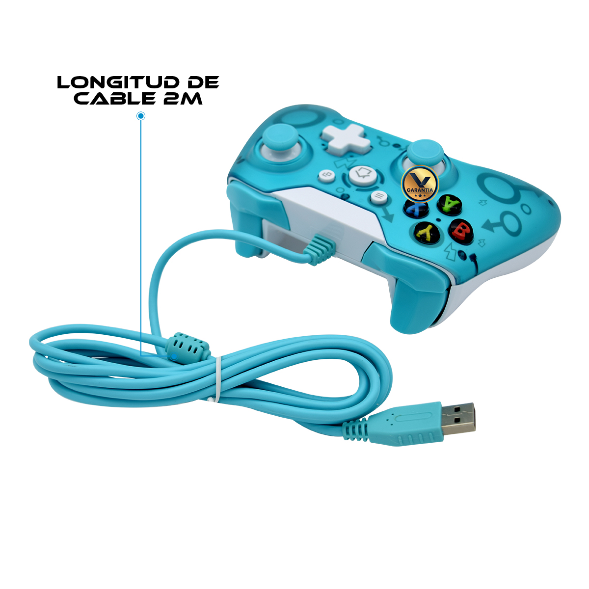 Control Alambrico N1 Compatible con XBOX One