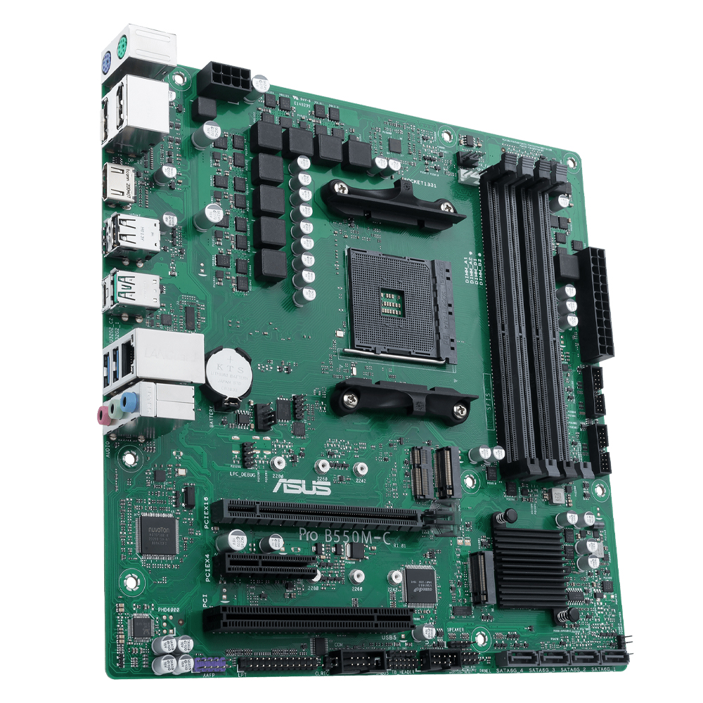 TARJETA MADRE ASUS PRO B550M-C CSM SOCKET AM4