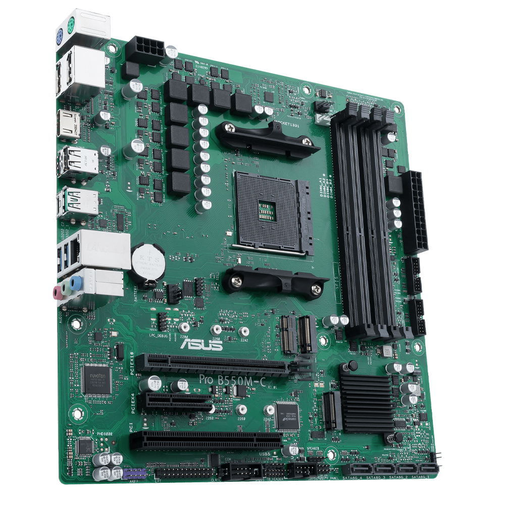 TARJETA MADRE ASUS PRO B550M-C CSM SOCKET AM4