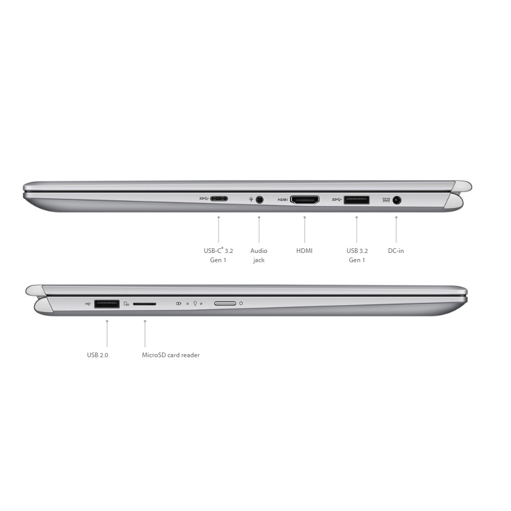 Laptop Asus Zenbook Flip 15 Ryzen 7 8GB 256GB Touch Gris Q508UG