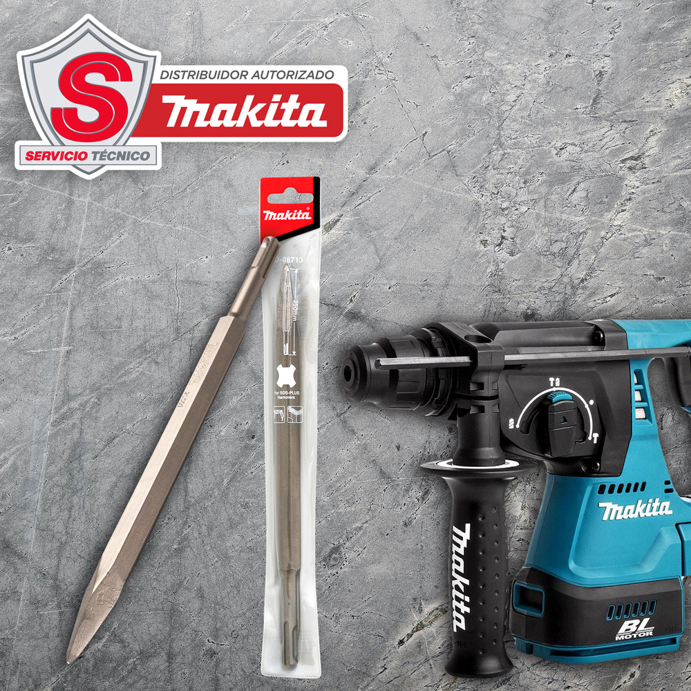 Cincel Punta Sds-plus 250mm D-08713 Makita Original