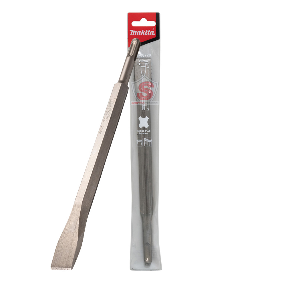 Cincel Plano Sds-plus 250 X 20mm D-08729 Makita Original