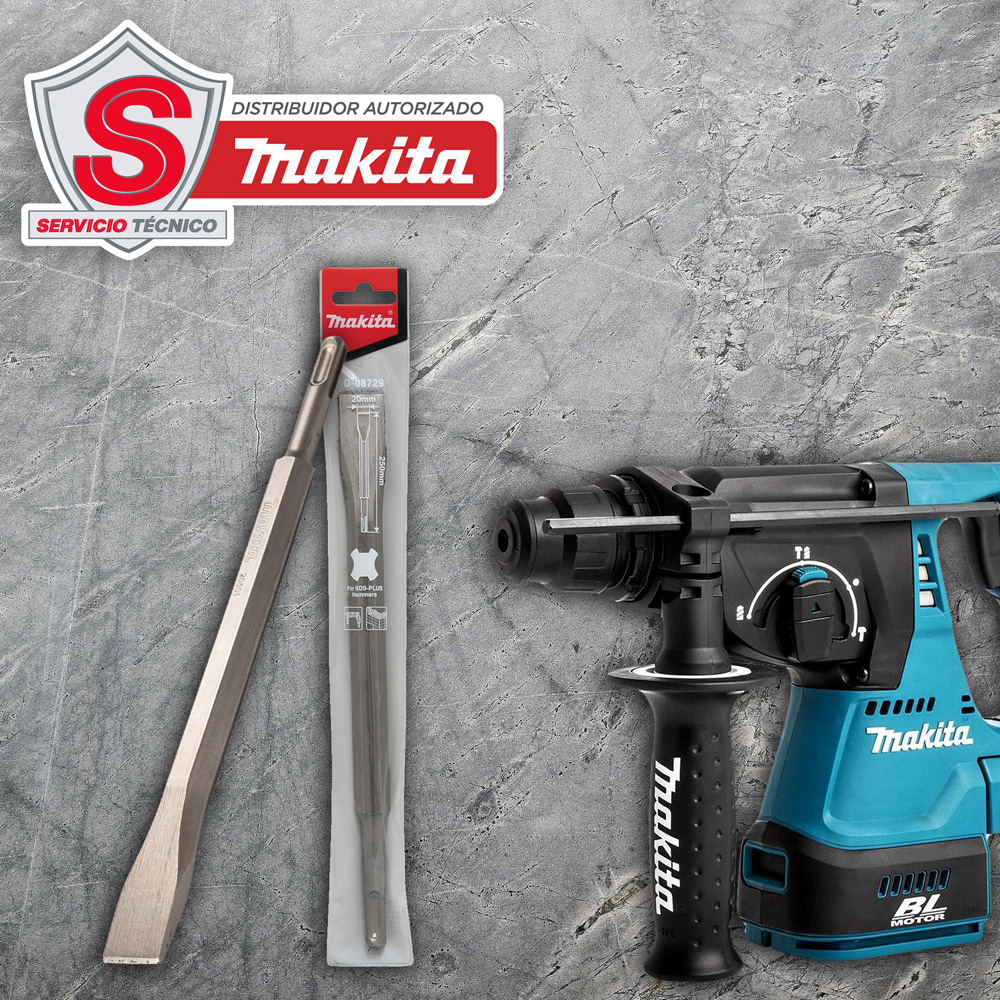 Cincel Plano Sds-plus 250 X 20mm D-08729 Makita Original