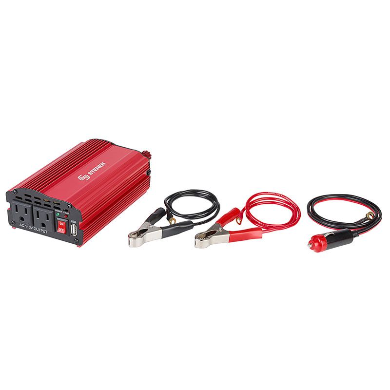 Inversor Corriente Automotriz 400 W (12 Vcc A 110 Vca) Steren