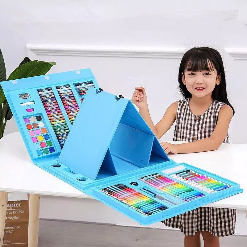 KIT PREMIUM DE ARTE con 208 piezas pinturas para niño