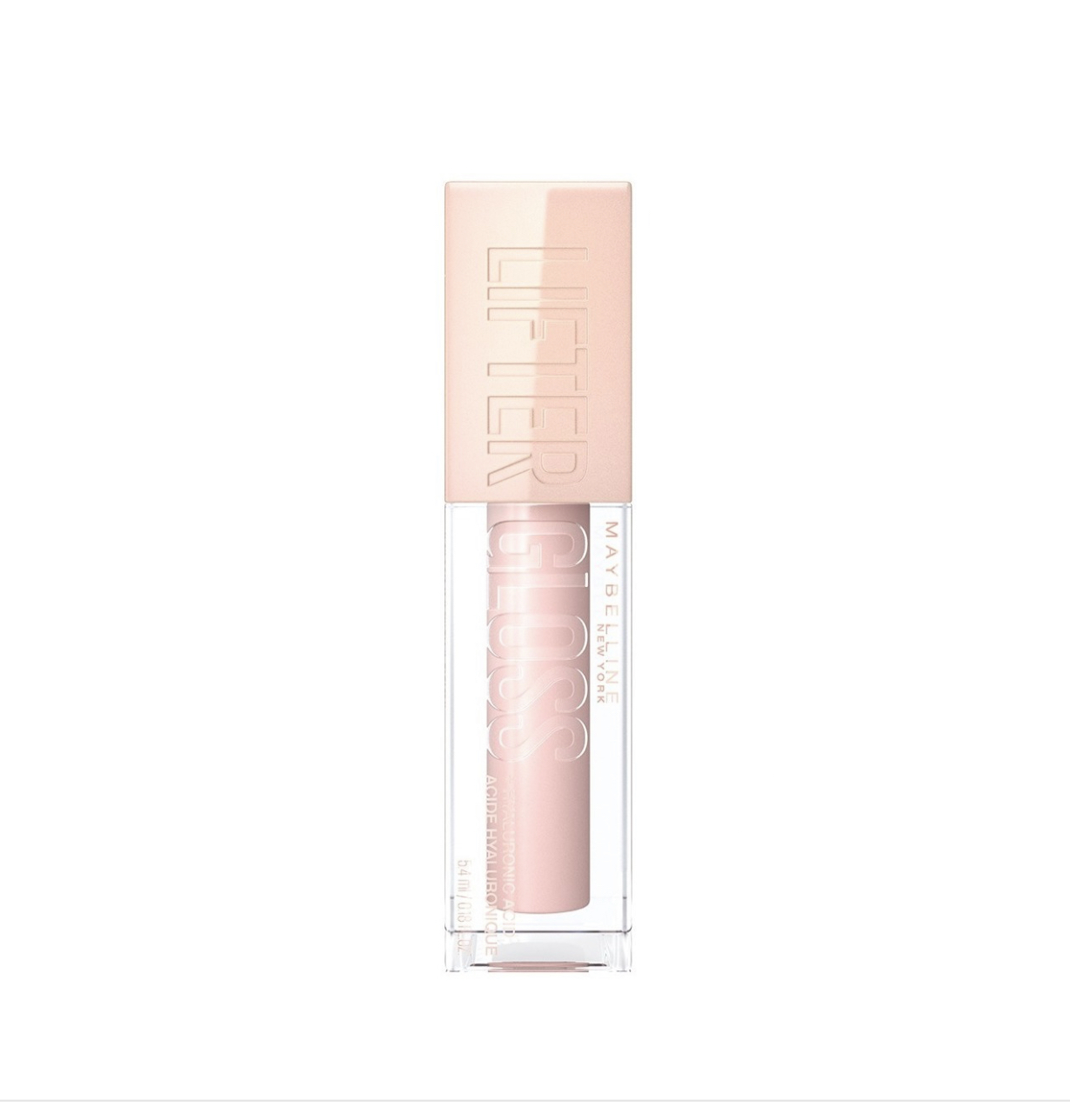 Brillo Maybelline Lifter Gloss Con Acido Hialuronico 5.4 Ml, 002 ice