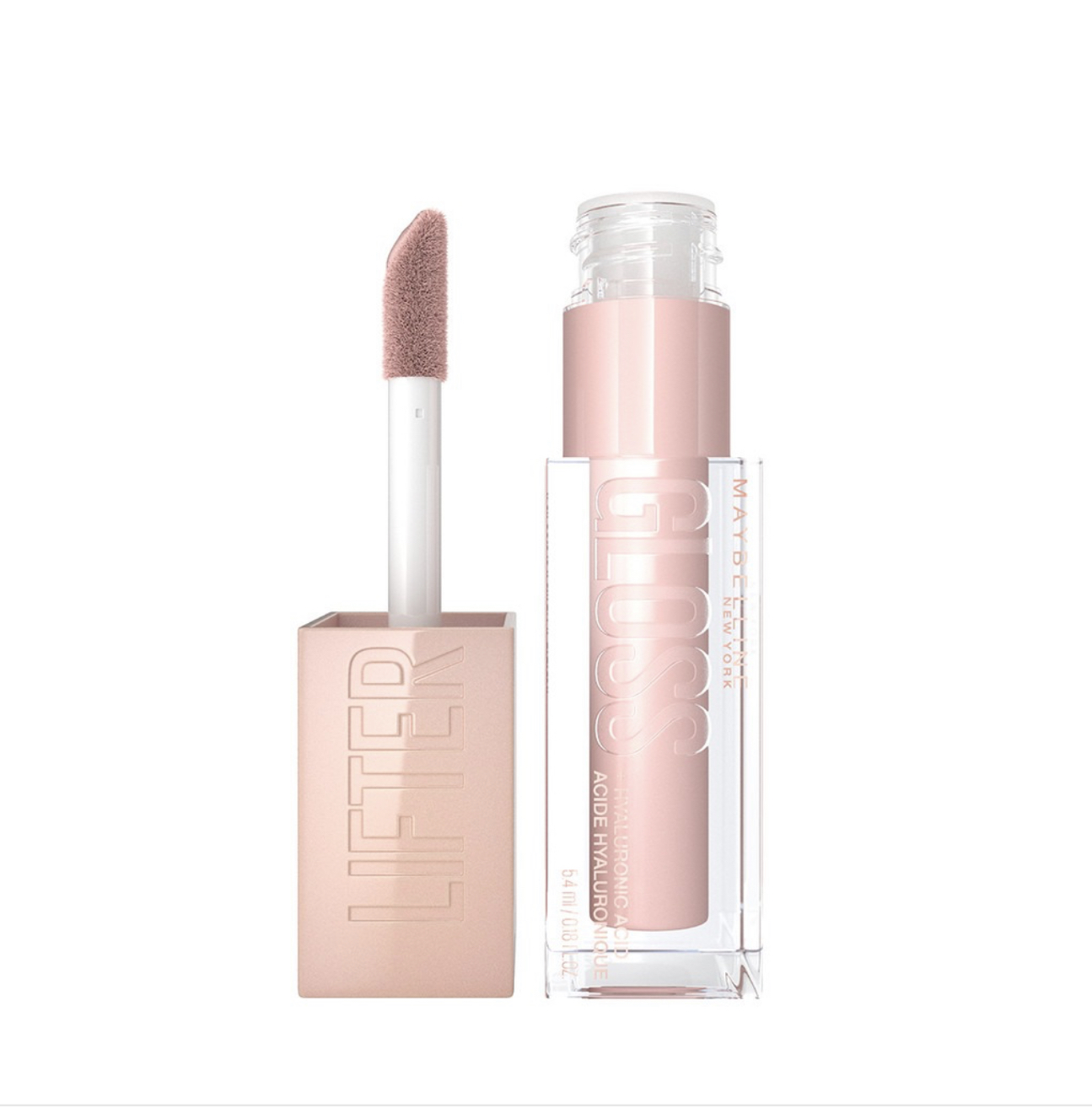 Brillo Maybelline Lifter Gloss Con Acido Hialuronico 5.4 Ml, 002 ice