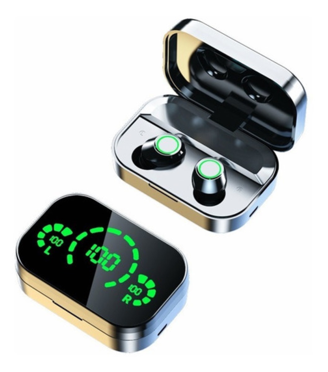 2in1 Audífonos Inalámbricos Bluetooth Gamer Música Con Bajos GRIS